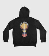 Music Meditation Back Print Unisex Hooded SweatShirt